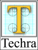 Techra color logo
